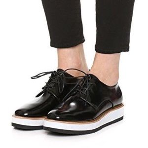 Vince reed oxford platform sneaker 8.5 leather